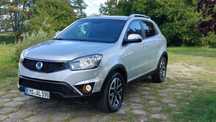 SsangYong/KGM Korando 2.2Diesel * Ledy * Skóry * 4x4 * Hak * Alu * Nawigacja * Kamera *178PS