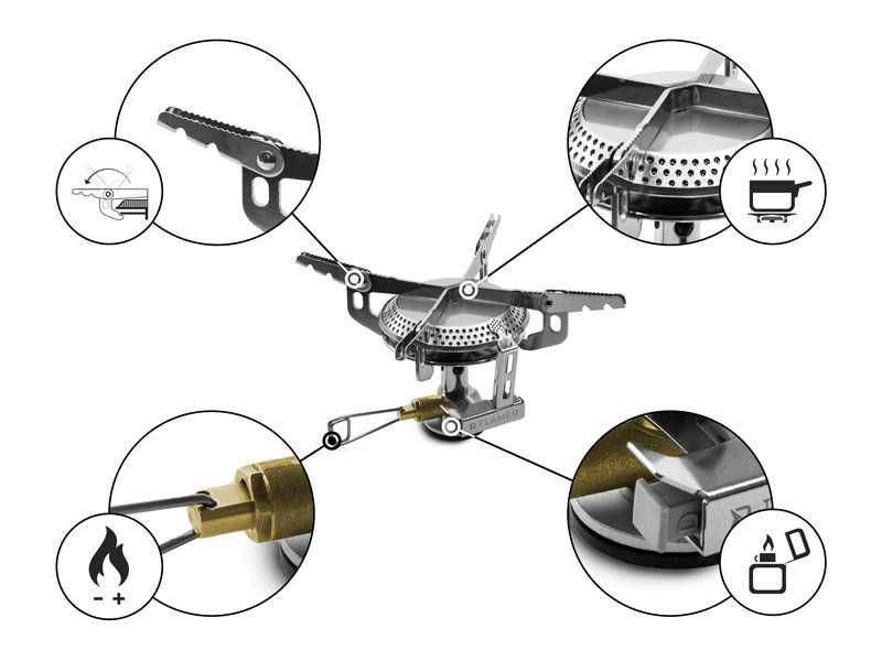 Kuchenka biwakowa gazowa Delphin FLAMER