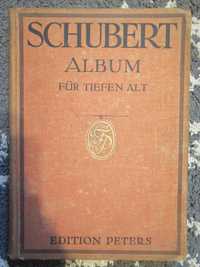 Zapisy nutowe na fortepian Schubert w  j. niemieckim