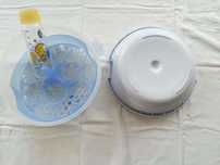 Esterilizador a vapor para microondas