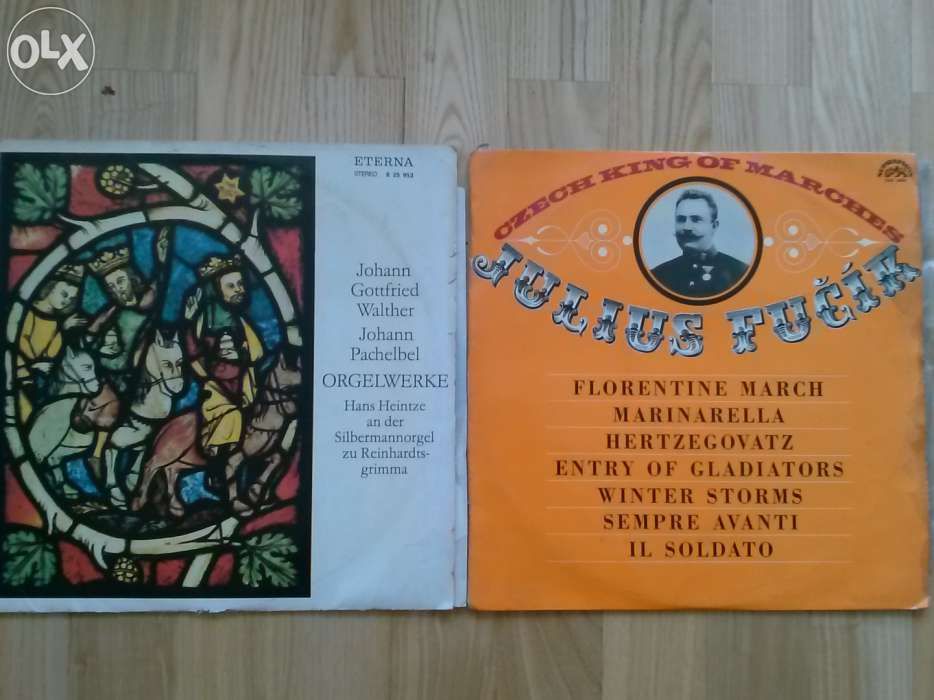 Płyty winylowe 2 szt. Muzyka zagraniczna