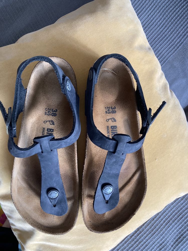 Sandalias Birkenstock 38 pretas