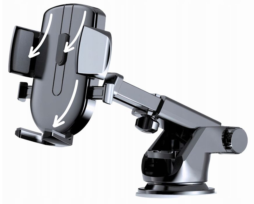 Uchwyt Samochodowy na Telefon na szybę w kratkę Uchwyt do Auta, Satis