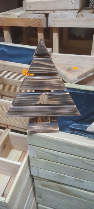 Choinka drewniana dekoracyjna 60cm