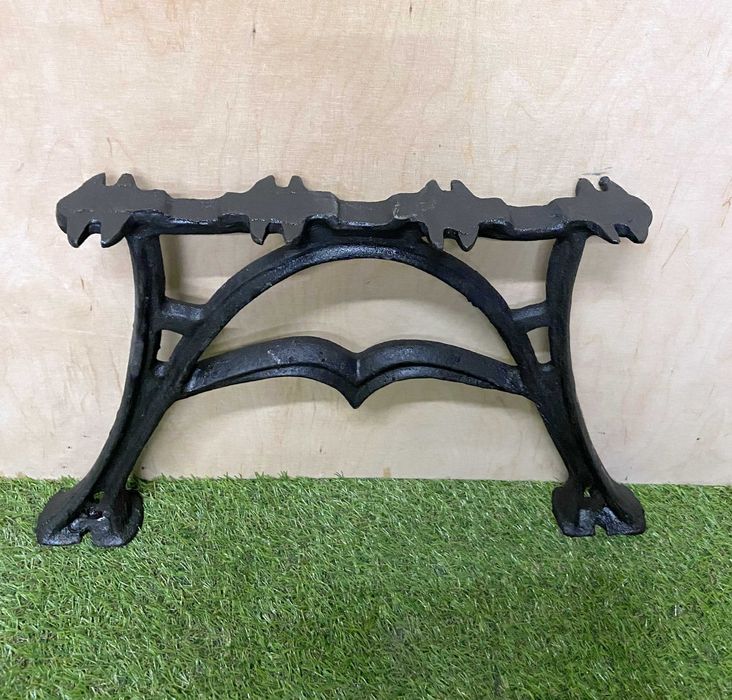 NOWOŚĆ żeliwny taboret ŁAWA bez oparcia ŻELIWO odlew NOGI boki ŻELIWNE