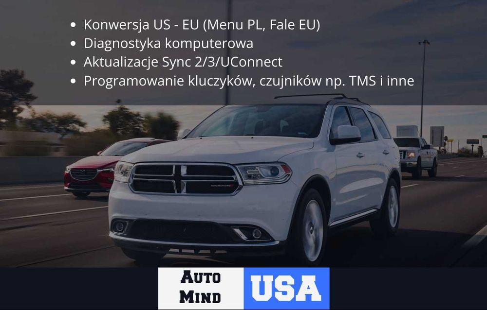 Ford, Dodge, Chrysler - diagnostyka, kodowanie, konwersja EU