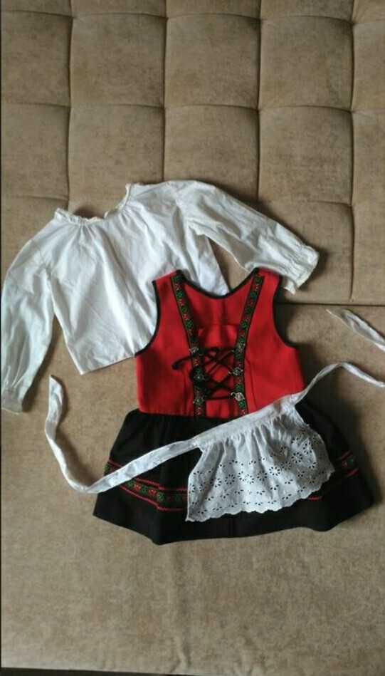 Детский украинский костюм для девочки 2-3года