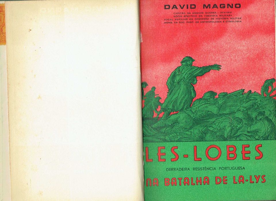 15415

Les-Lobes na batalha de La-Lys/ Autografado
David Magno