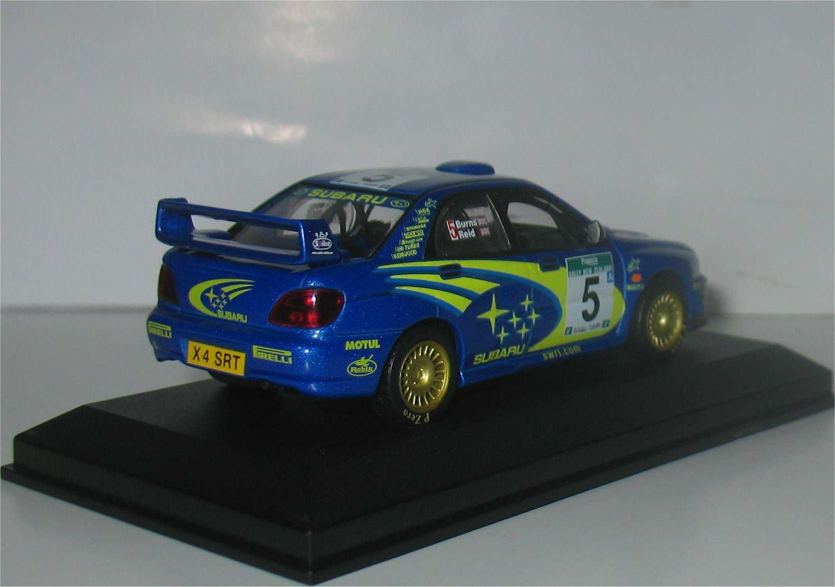 Subaru Impreza WRC - Vencedor Rally Nova Zelândia 2001 - Richard Burns