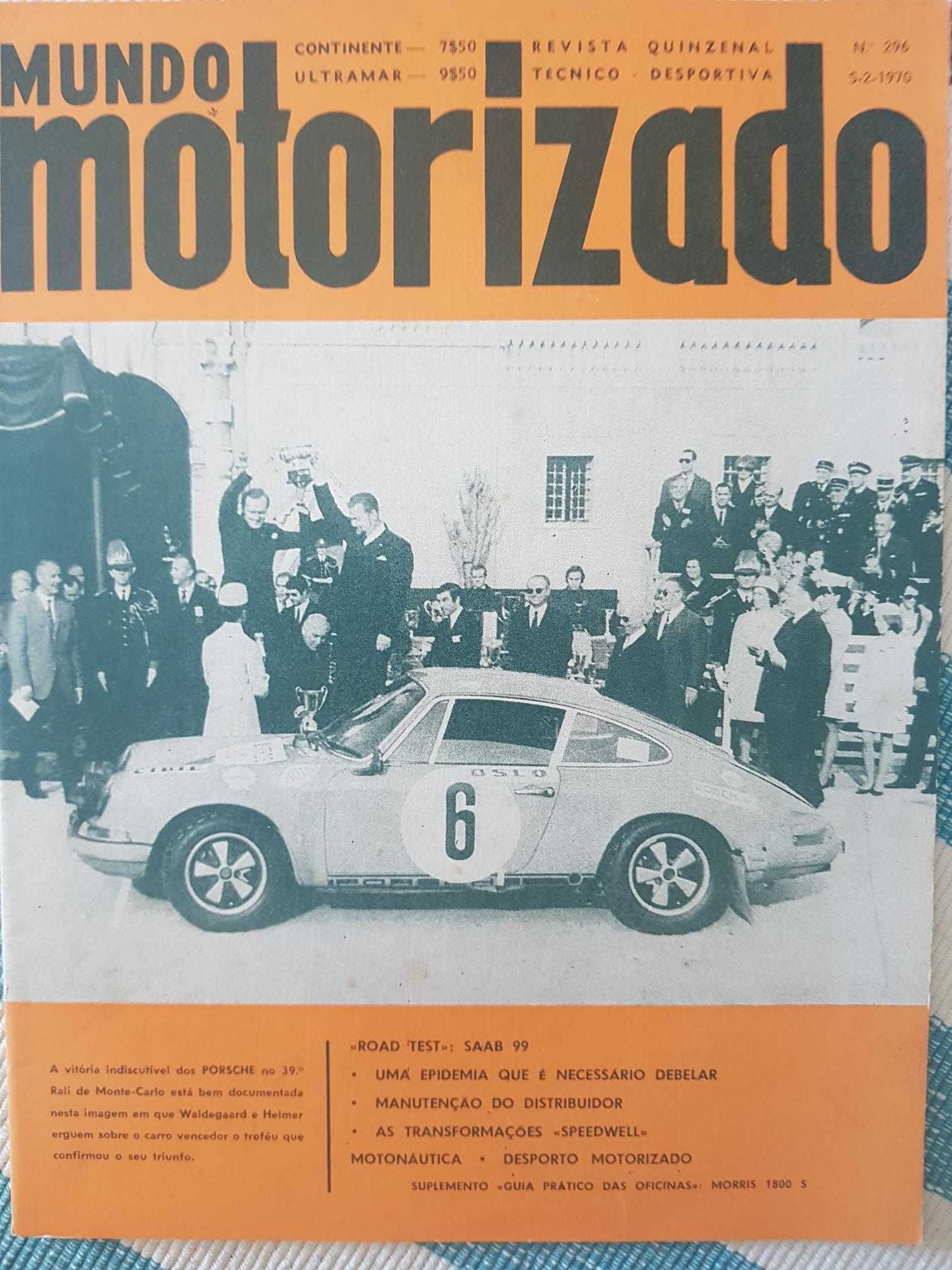 Revista Mundo Motorizado Nº296 (Ano:1970)