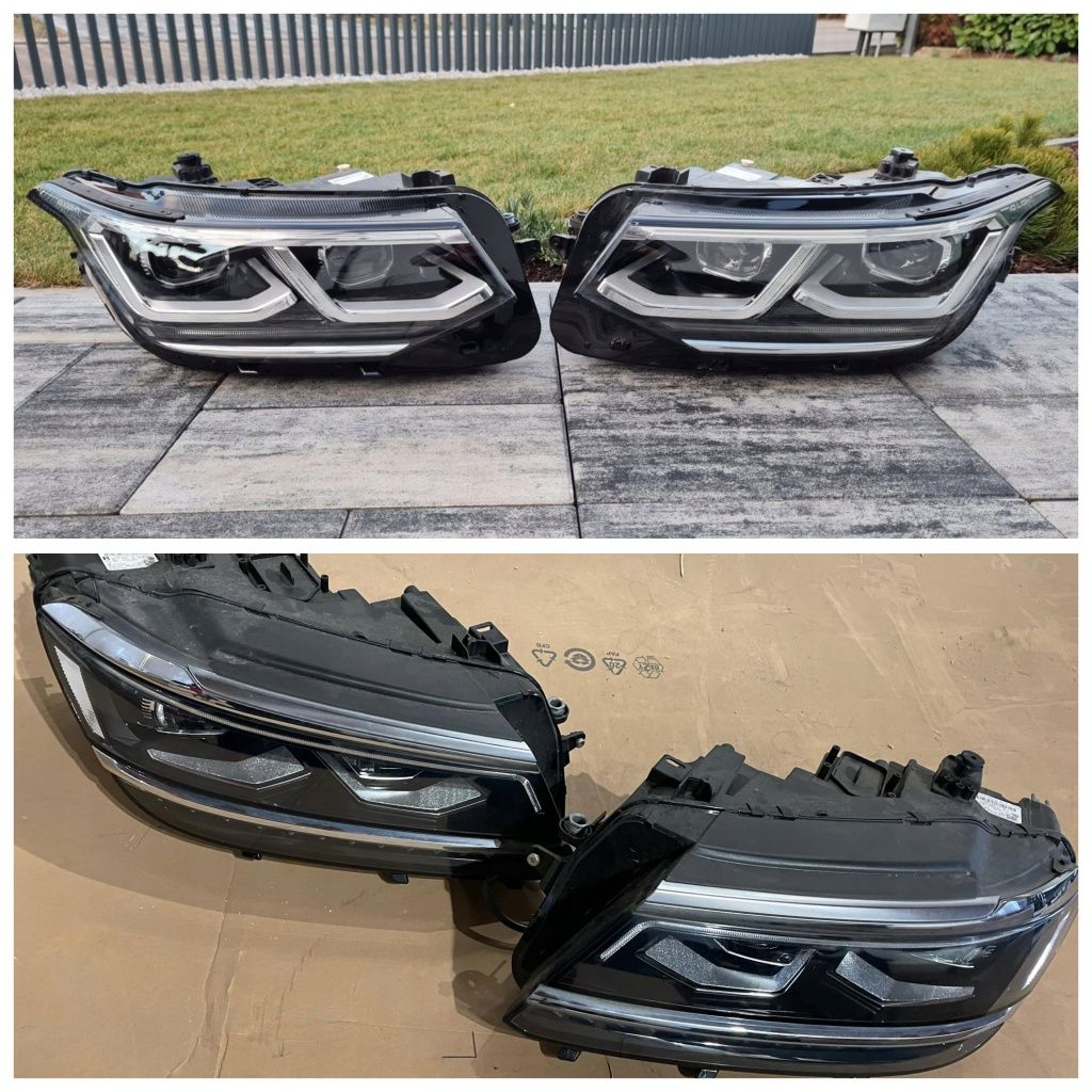 Оригінал фари VW Tiguan 2, 2016-2025р LED /  Галоген / Matrix IQ