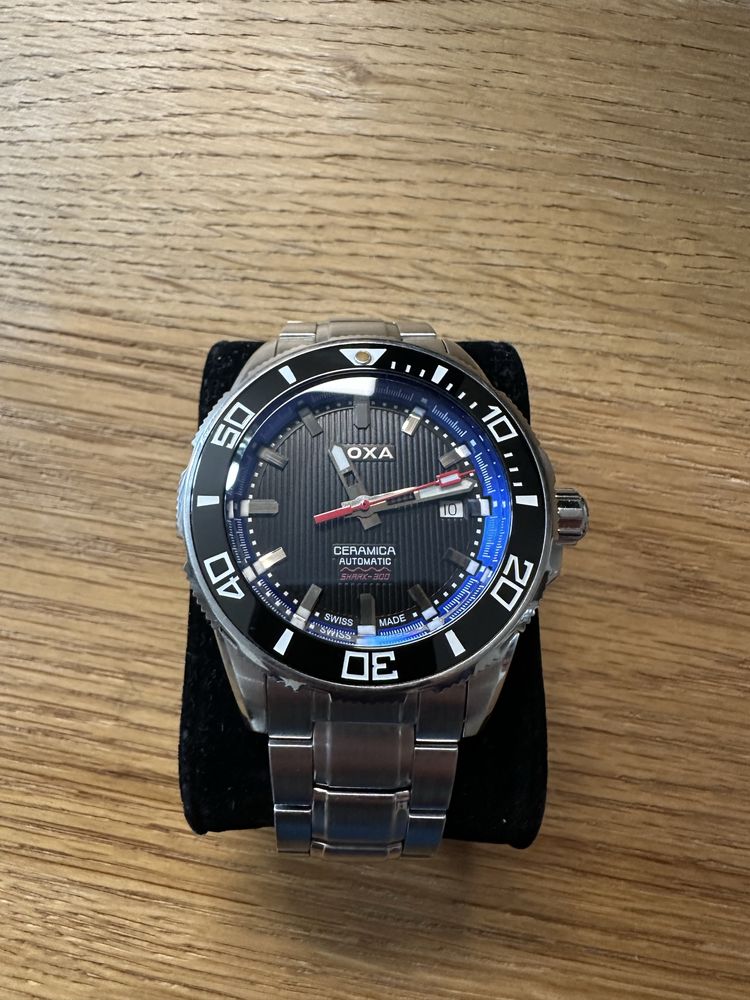 Zegarek automatyczny Doxa ceramica Shark 300 44mm