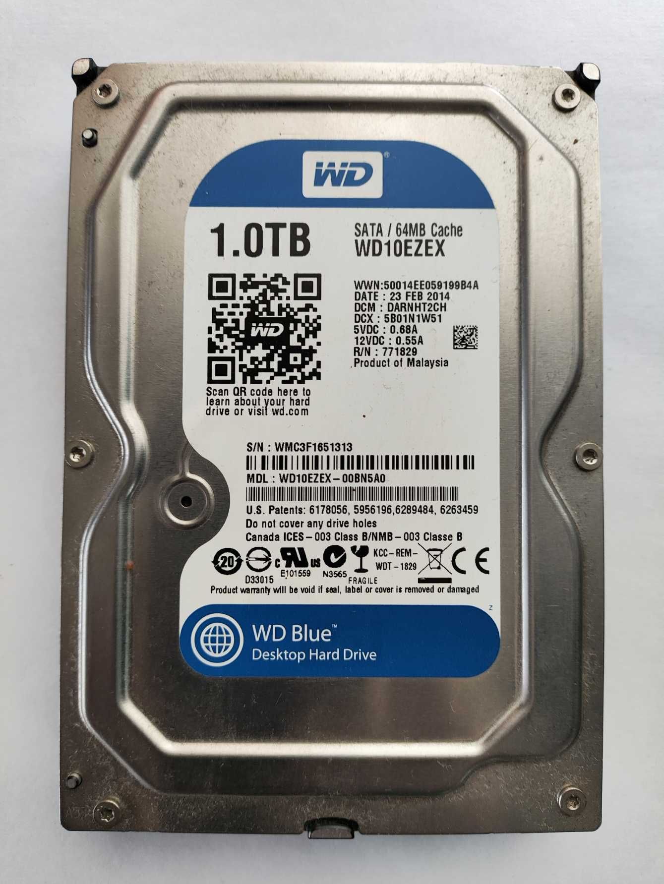 Disco Western Digital Blue 1 Tera