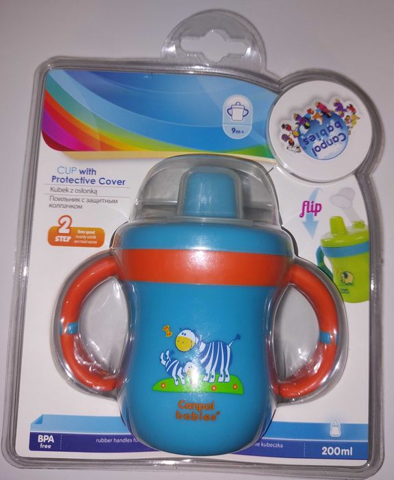 Поїльник непроливайка Canpol Babies 200 мл 2/423 чашка
