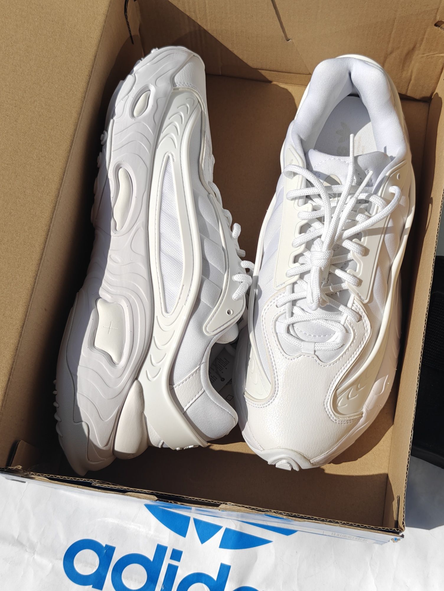 Nowe buty Adidas Oznova 43 męskie białe UK 9 jak ozweego air jordan