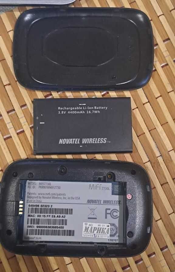 WIFI модем Verizon MIFI7730L, б/у в робочому стані