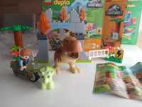 LEGO DUPLO 10939 T-Rex e Triceratops a fuga dos dinossauros [Usado]