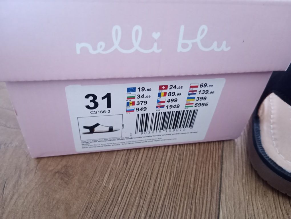 Nowe sandałki , Nelli blu, Roz 31