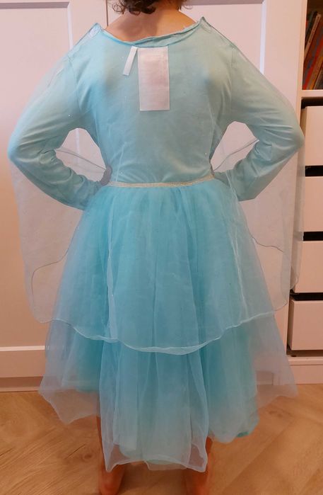 Strój Kostium Przebranie Pawia Paw tiulowa sukienka H&M 134 140