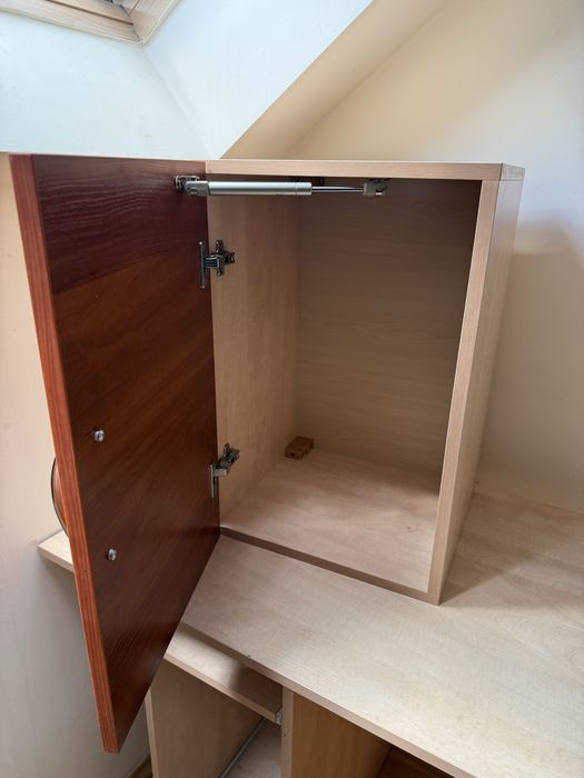 Biurko z szufladami szafkami szerokie duże dlugie 190 cm szerokość