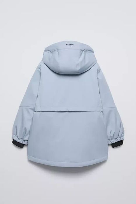 Куртка лижна Zara water-repellent розмір S-M, блакитний анорак