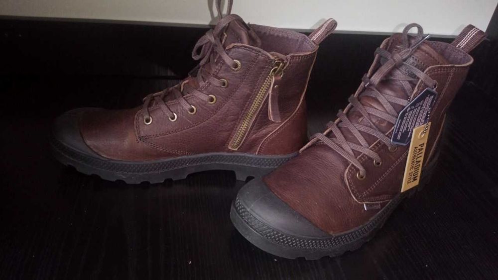 Черевики шкiрянi  Palladium Unisex's Combat Boots Ankle