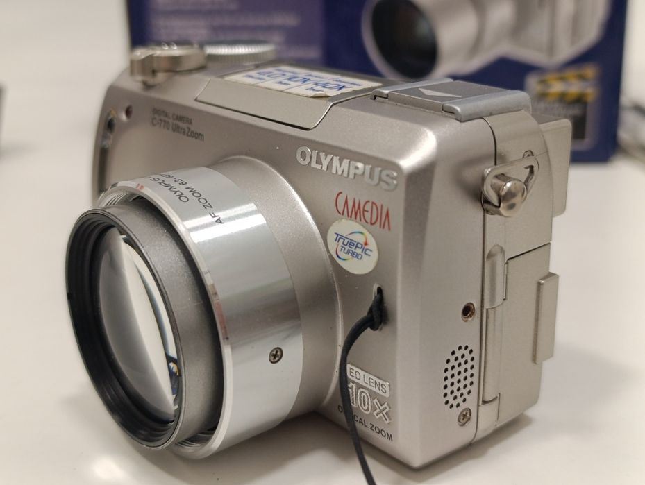 Aparat cyfrowy OLYMPUS Camedia C-770 4mp x10 MANUAL vintage retro CCD