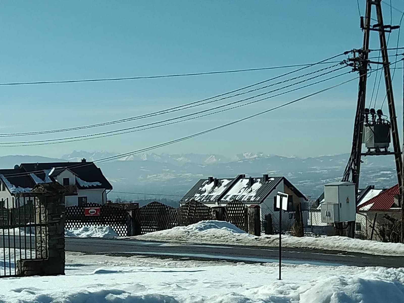 Działka budowlana z widokiem na tatry 18,37a Klimkówka – Nowy Sącz