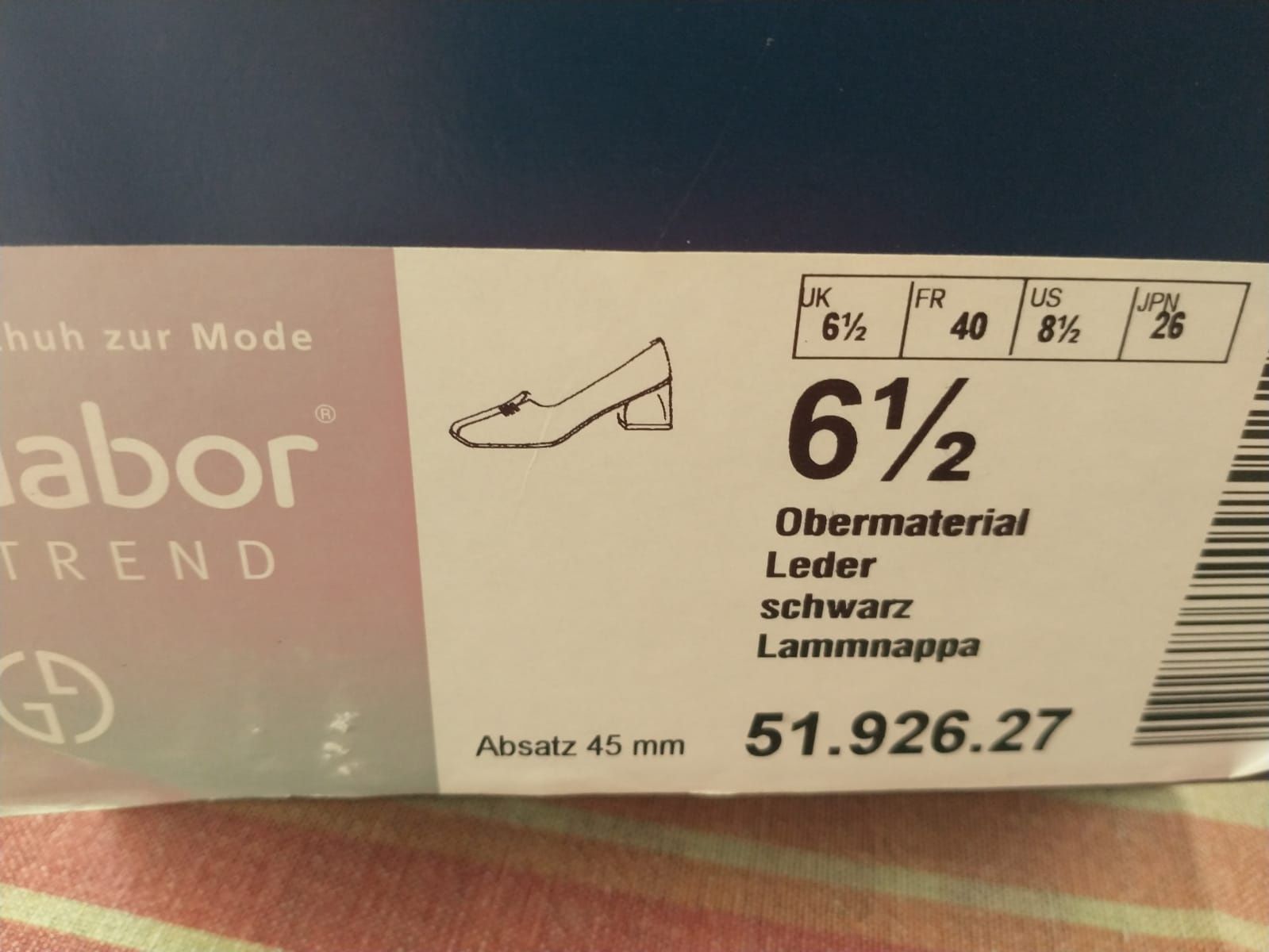Buty damskie Gabor rozm. 6,5