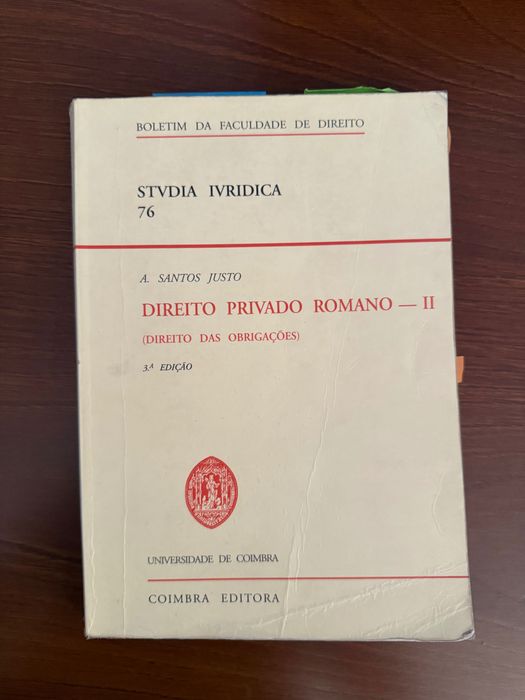 Livro Direito Privado Romano - II, Direito das Obrigações