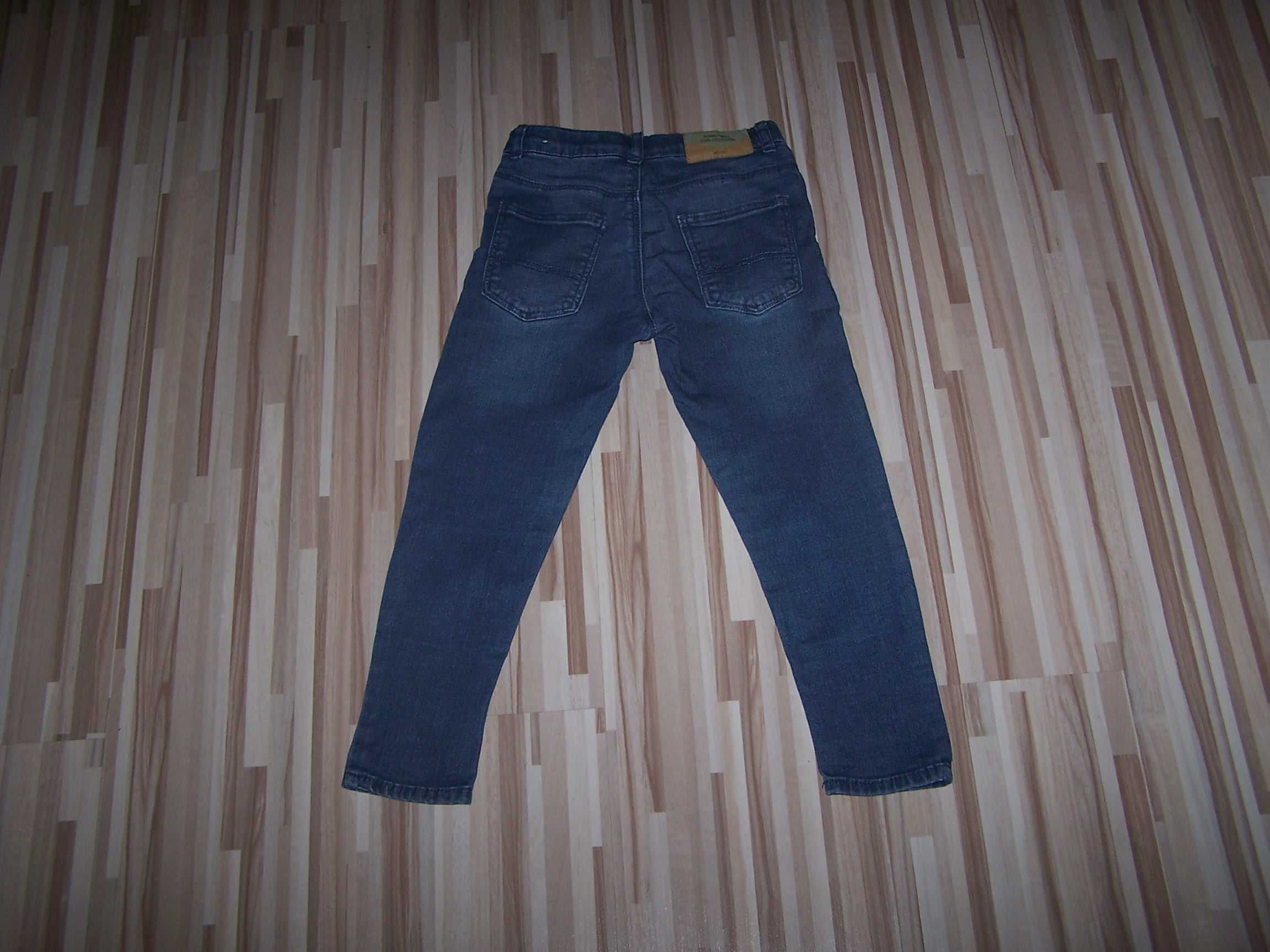 Spodnie jeansowe rurki Zara 110