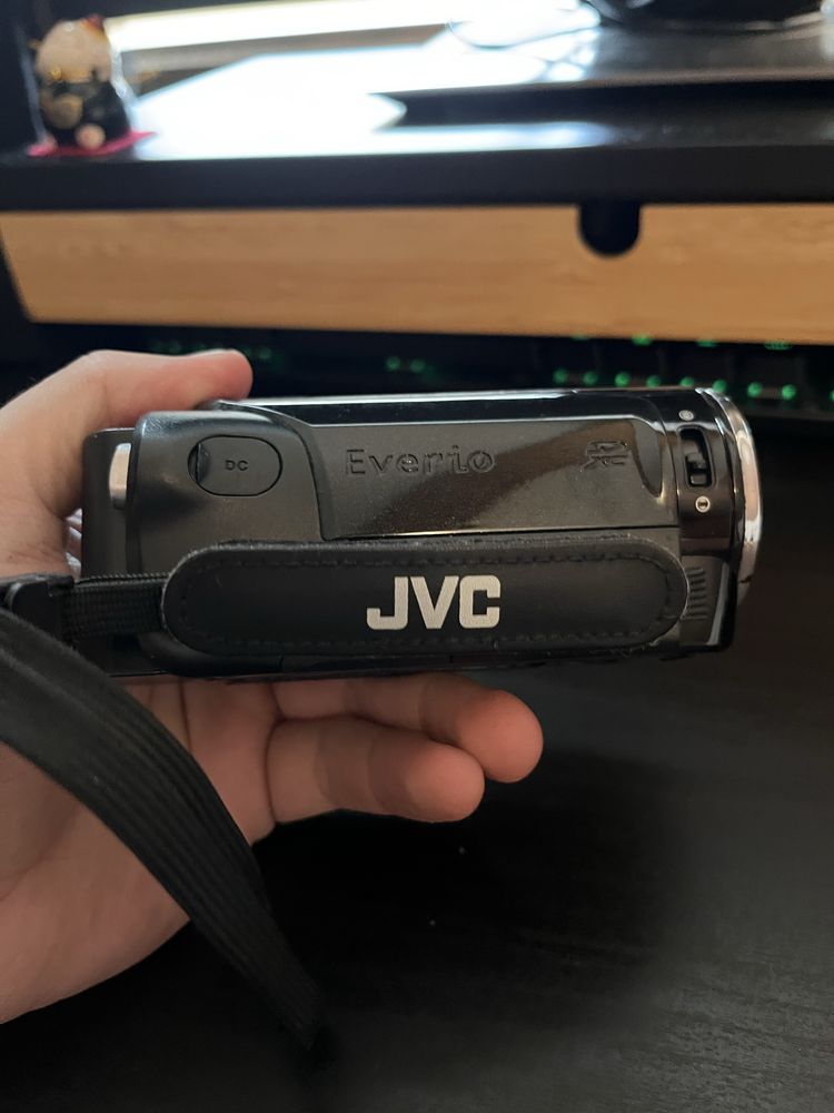 kamera handycam jvc camcorder gz hm retro cyfrowa zoom