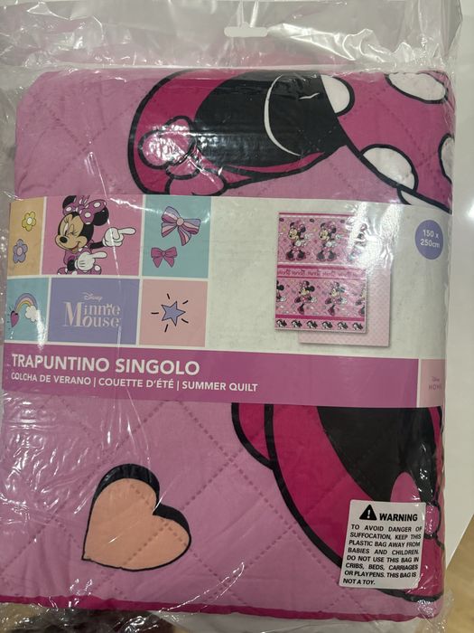 Colcha da mini para criança