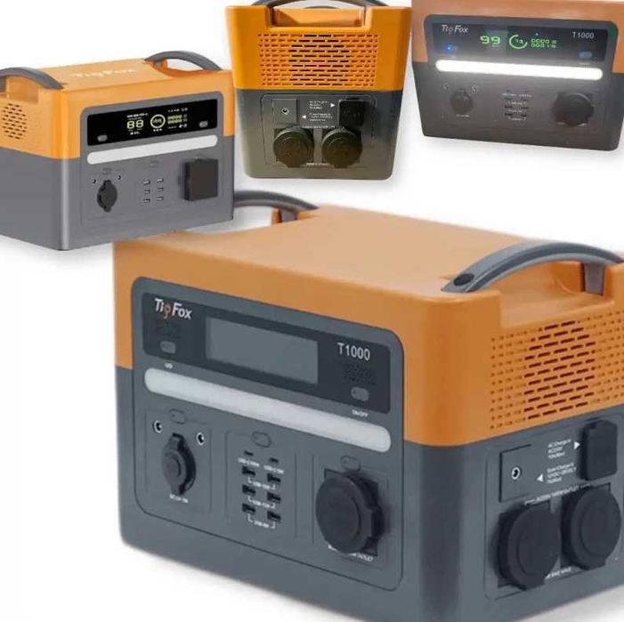 Портативна зарядна станція Tig Fox T1000 1024 Вт. год. (Проточний!)