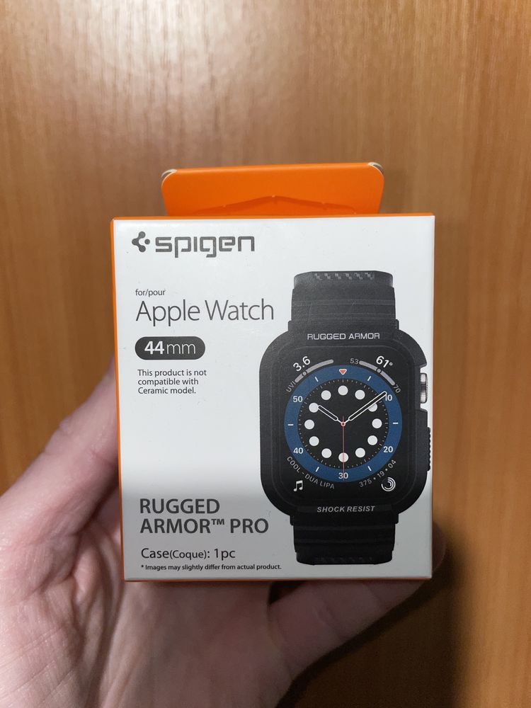Spigen Armor Pro для Apple Watch SE 44 mm, khaki