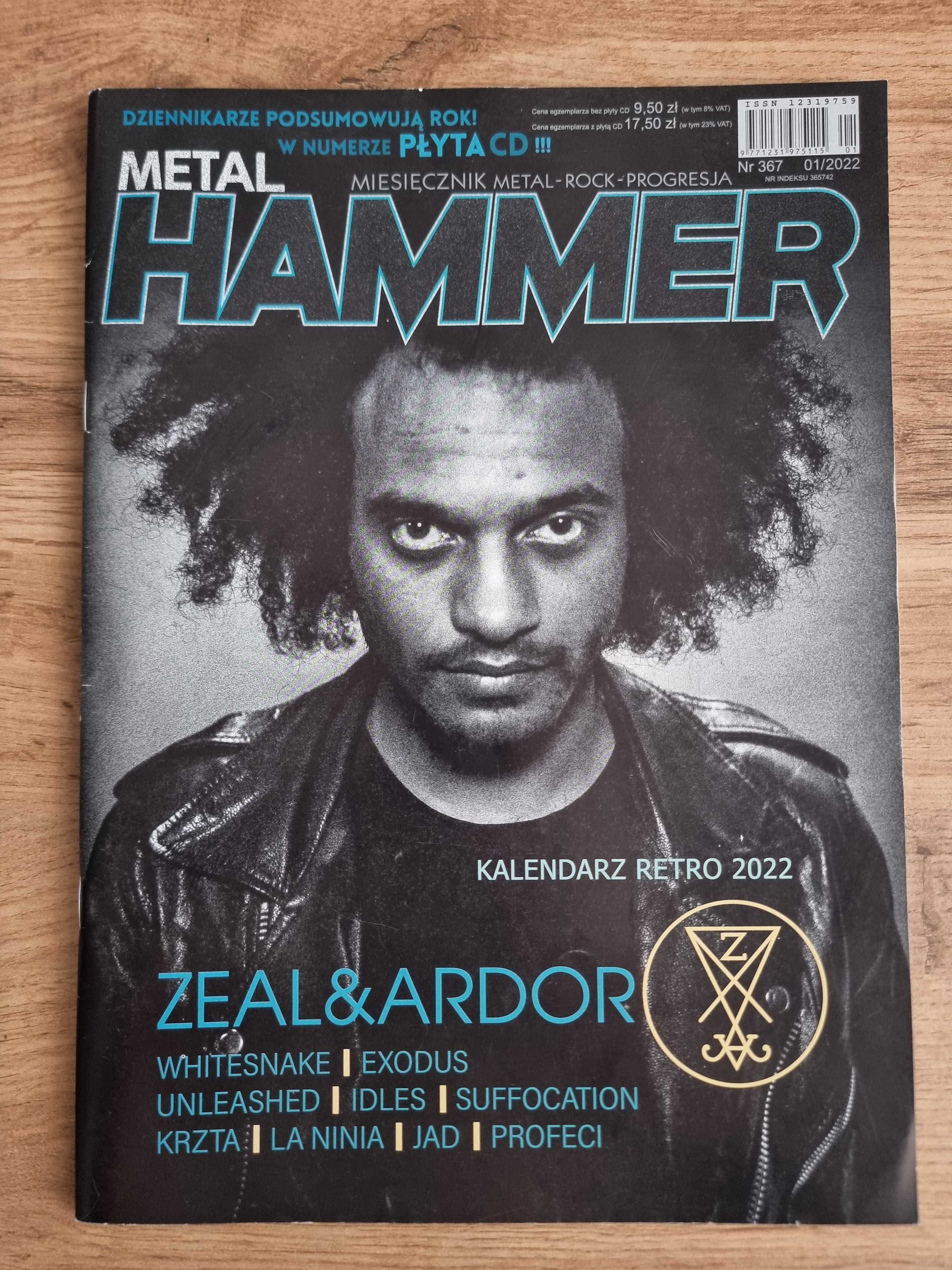 Metal Hammer 2022 - Zeal&Ardor, Plakaty: Deep Purple i Kalendarz 2022