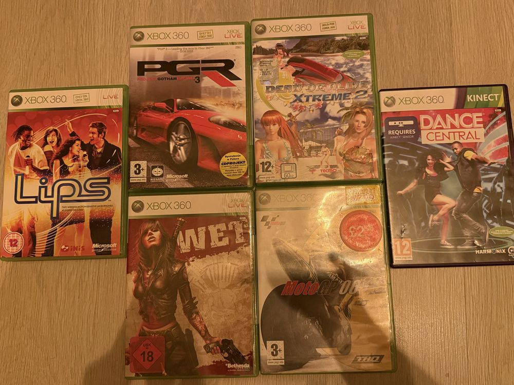 Gry xbox 360.