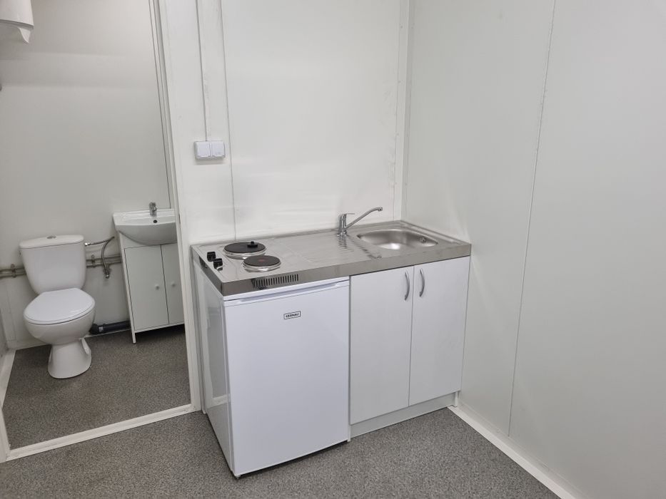 Kontener mieszkalny całoroczny / Kontener ocieplony / Pawilon handlowy