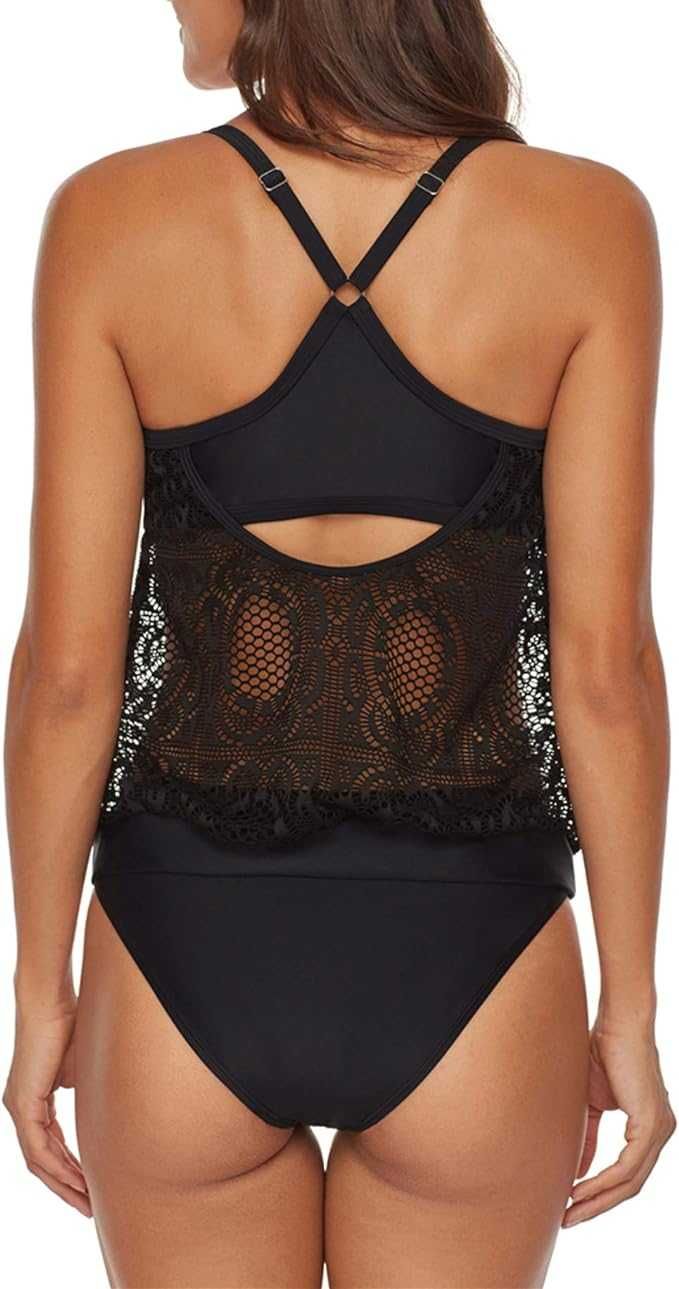 Nowy strój kąpielowy / koszulka / majtki / tankini !L/XL! 8083!