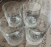 Vendo Conjunto De Copos De Whisky Highland Clan.