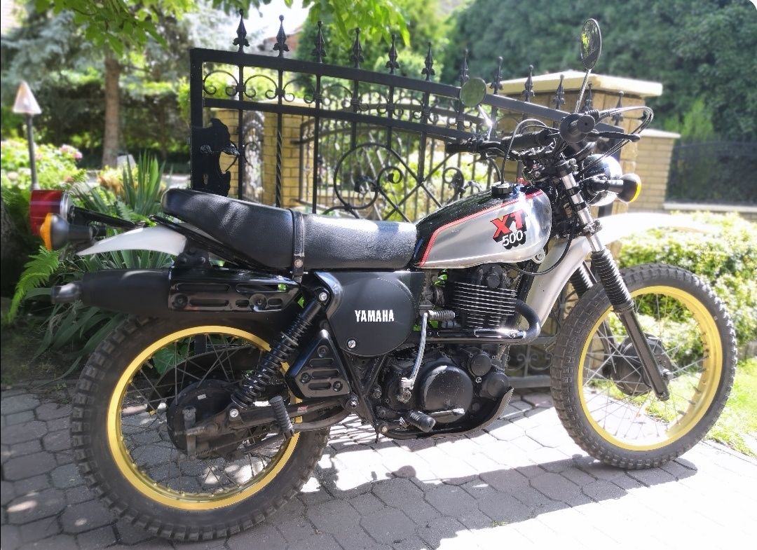 Yamaha XT500 81r klasyk enduro