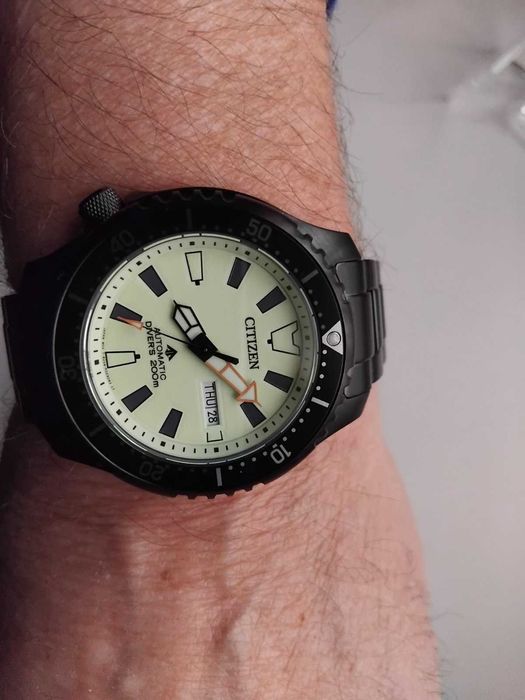 Акція!Новий Citizen Promaster Dive Automatic Calendar Black NY0155-58X