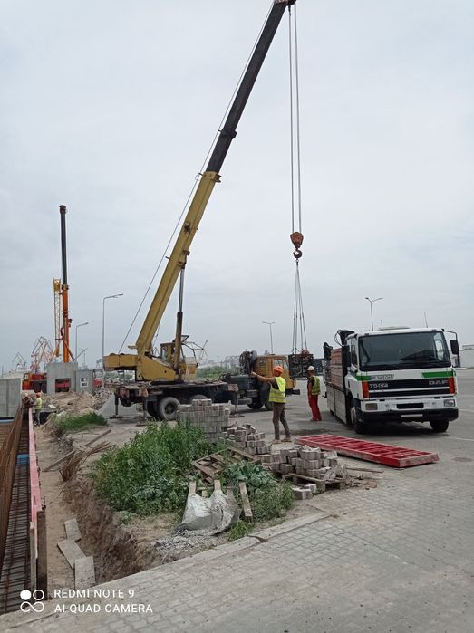 Аренда, услуги автокрана от 10 до 25 тон, манипулятора в Николаеве