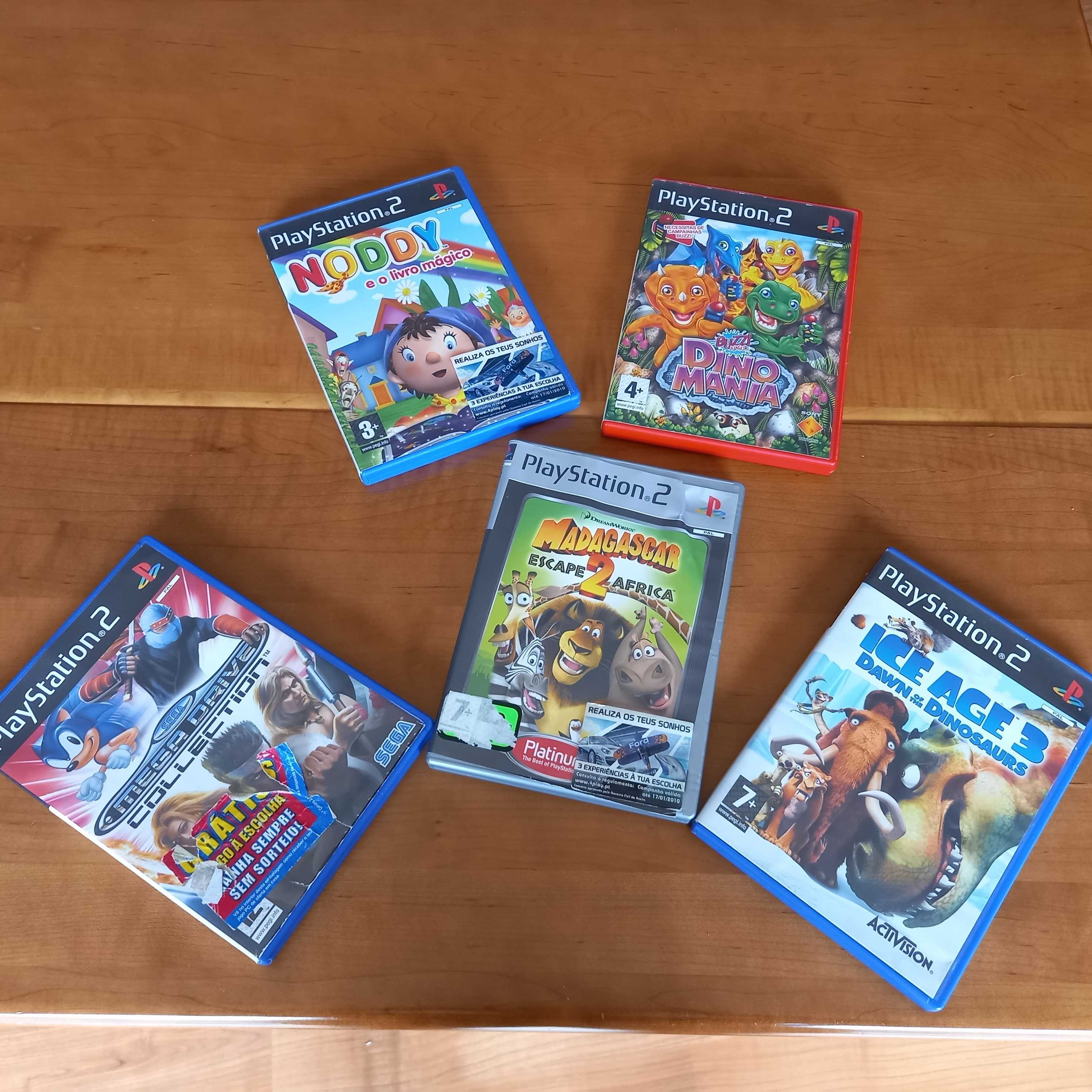 PlayStation2 + comando+volante + Pedais+jogos+outros- Pack/ individual