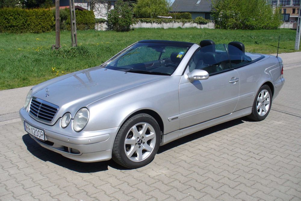 Mercedes Benz CLK 2300 Kompressor, Cabrio 2002 rok