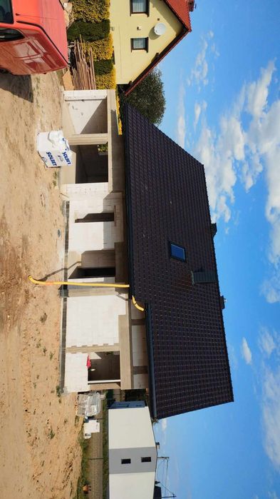 Budowa domów (usługi budowlane,płyty fundamentowe, murowanie ,dachy)