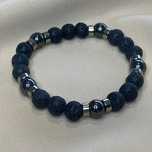 Pulseira Vulcânica / Hematita