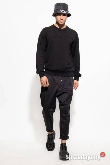 Nowa Bluza Dolce & Gabbana DG Black Pocket oryg