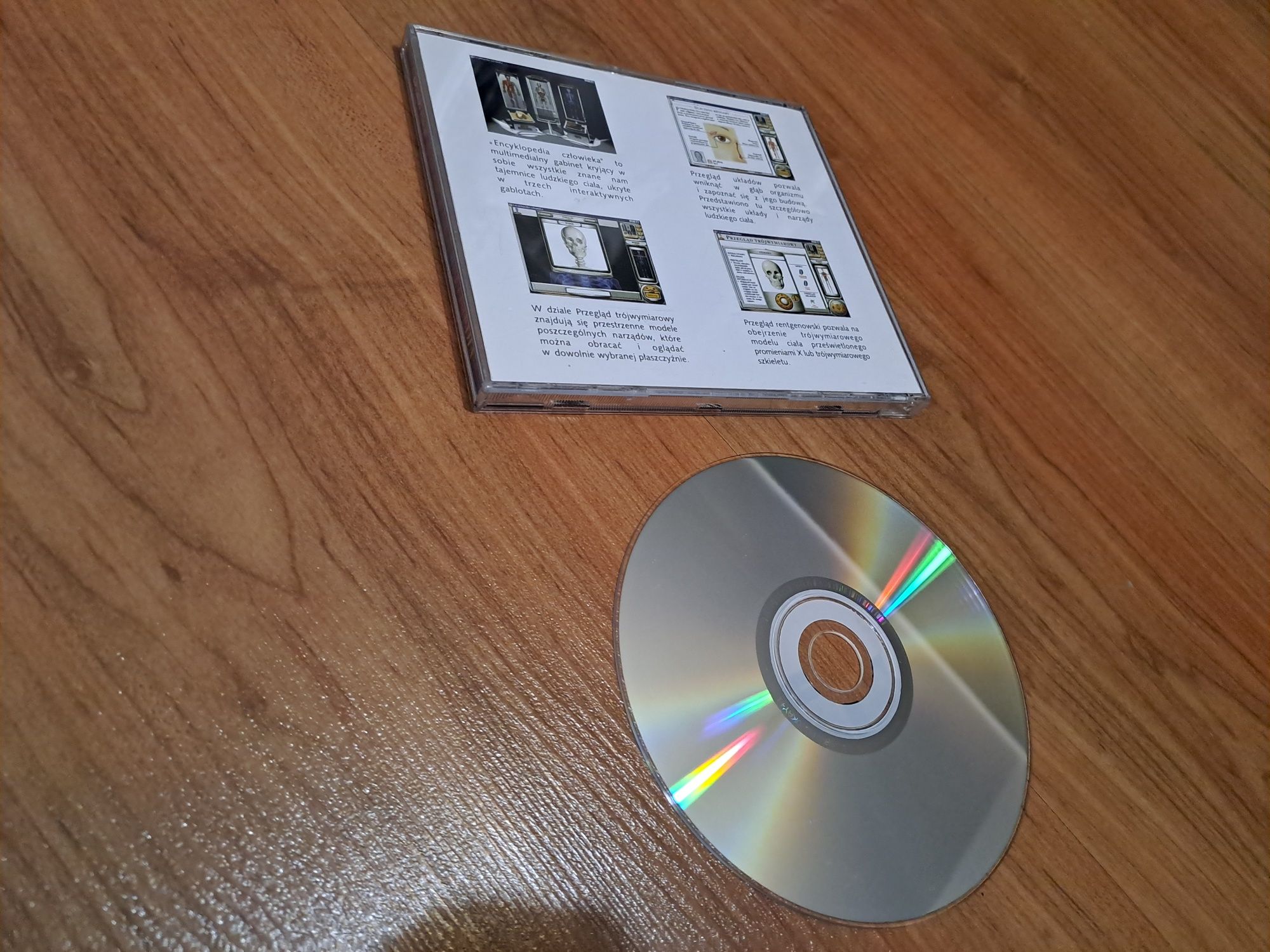 Encyklopedia Człowieka 2000 cd-rom Optimus Pascal multimedia