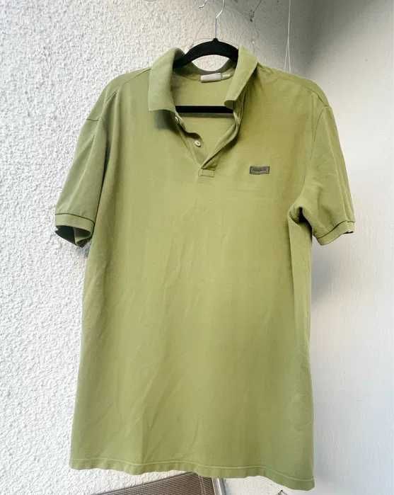 Oliwkowa zielona koszulka polo Napapijri XL khaki